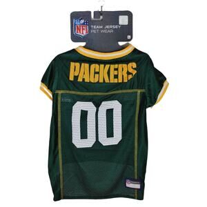 NFL Green Bay Packers Mesh Dog Jersey - LG